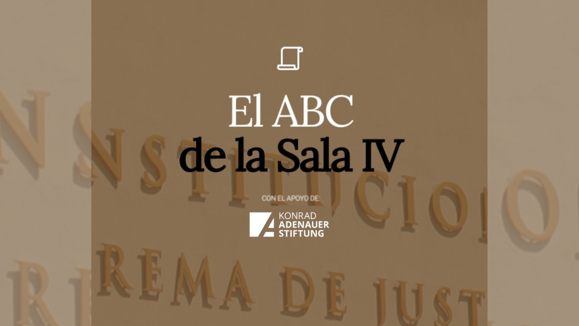 El ABC de la Sala IV