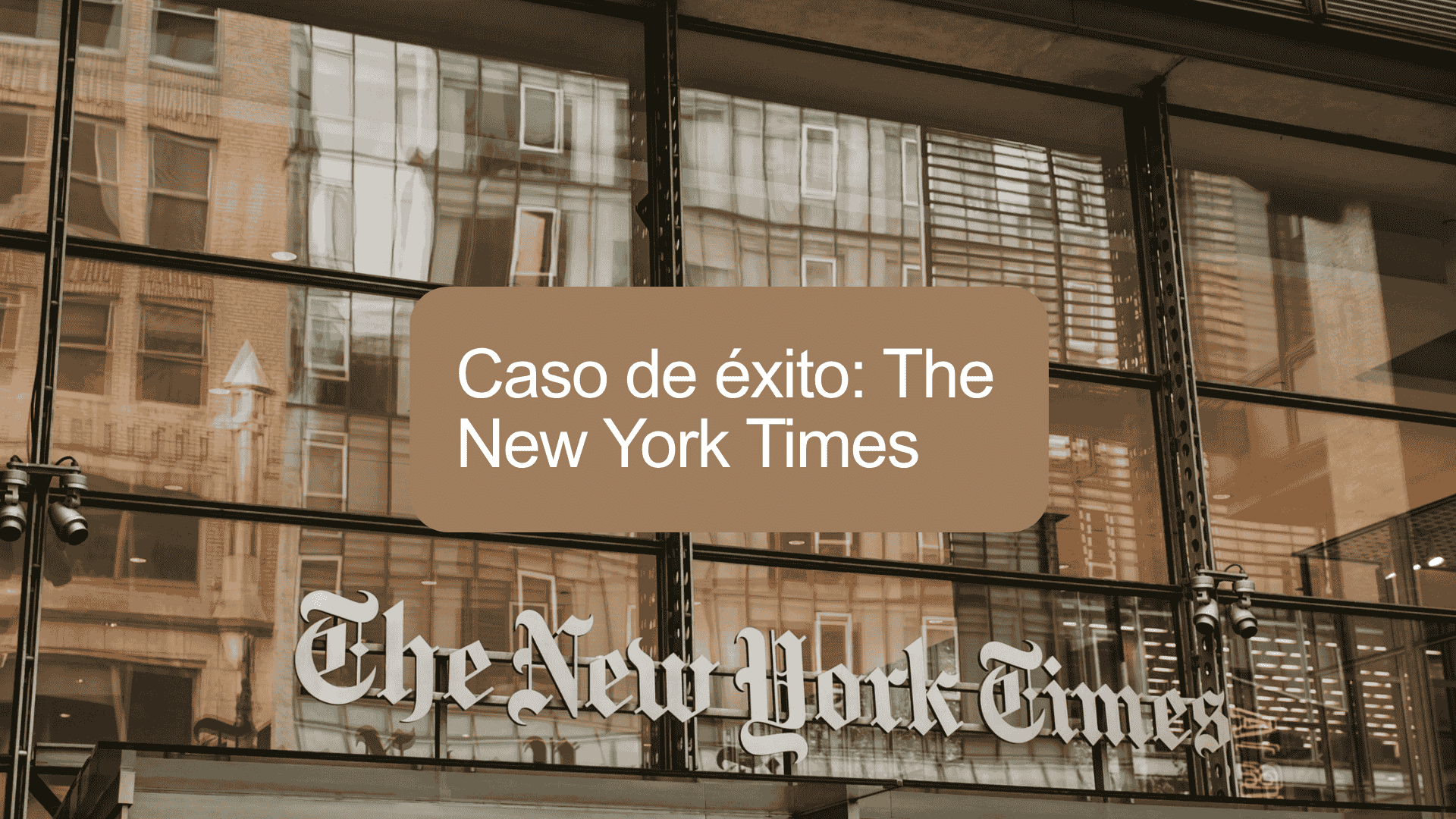 Caso de éxito: The New York Times